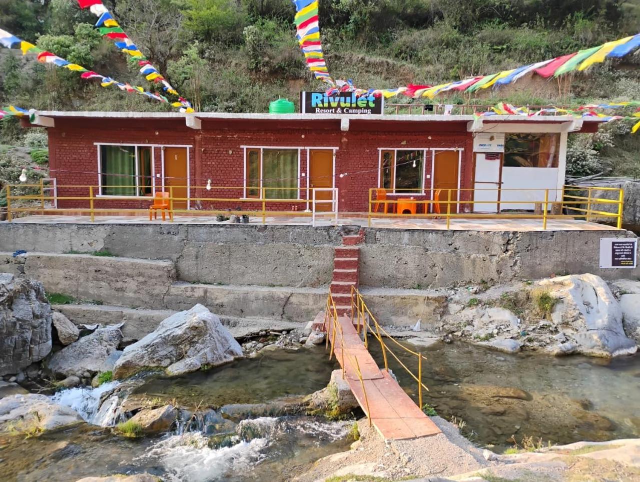 Rivulet Resort & Camping Mussoorie Bagian luar foto