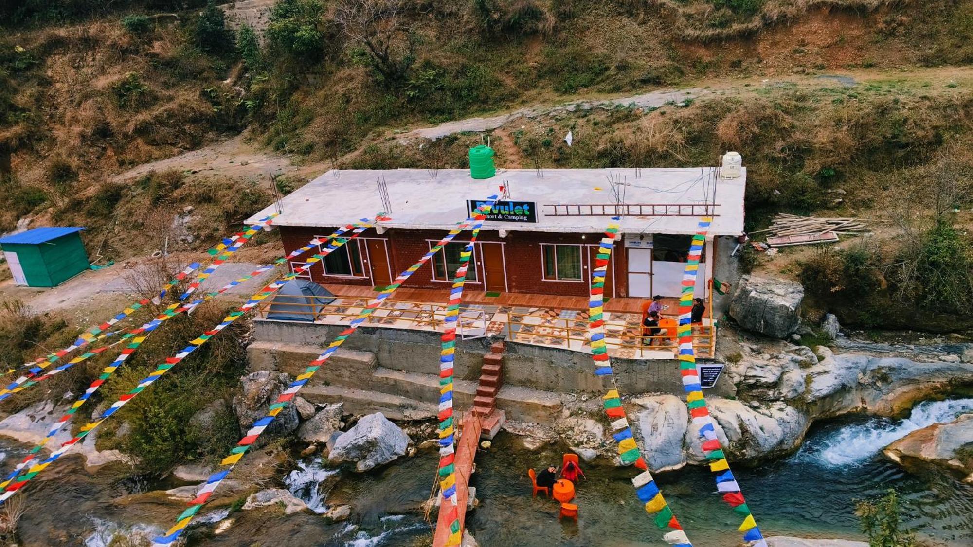 Rivulet Resort & Camping Mussoorie Bagian luar foto
