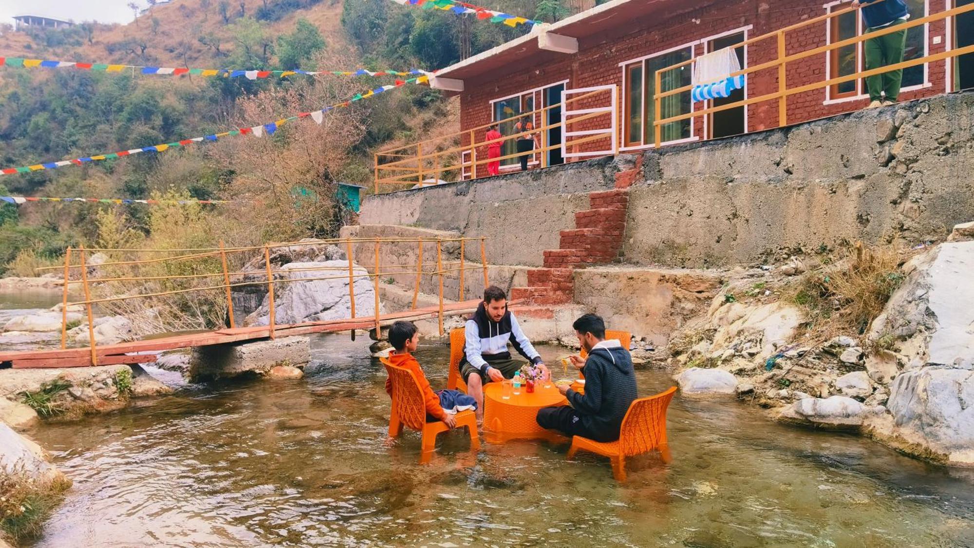Rivulet Resort & Camping Mussoorie Bagian luar foto